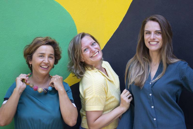 María de Quesada, Desirée Tornero y Cristina Martínez-Vallier.