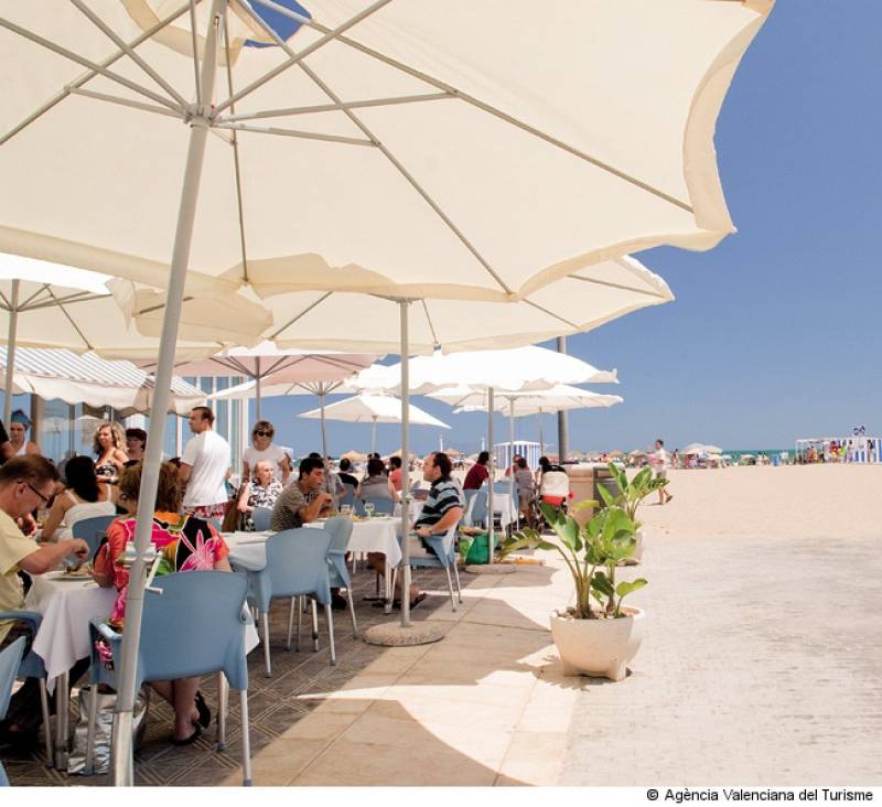 Restaurante playa Valencia
