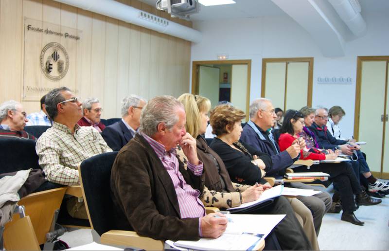 Classe La Nau Gran en la Univerisitat Valencia. EPDA