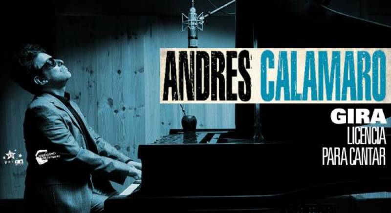 Cartel de la Gira de Andrés Calamaro