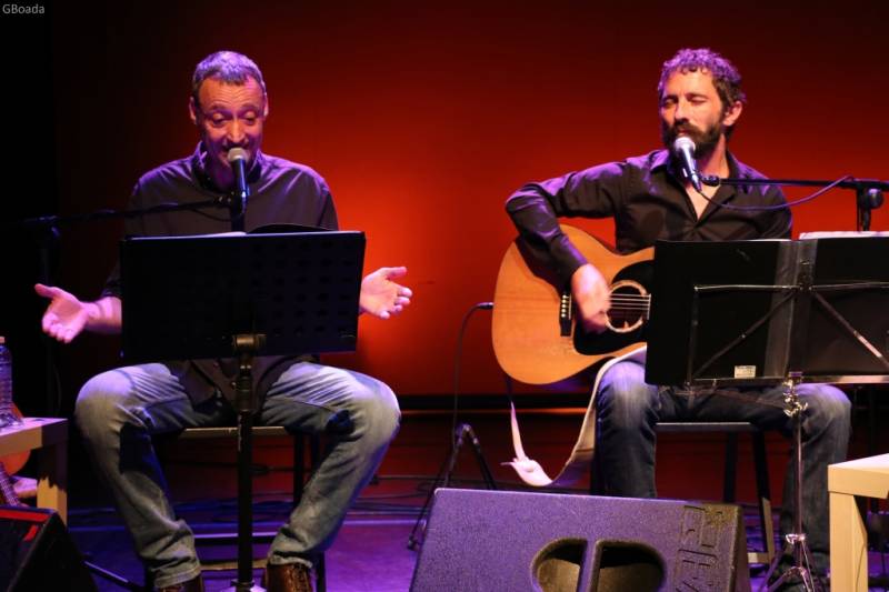 Borja Penalba i Francesc Anyó en l